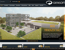 Tablet Screenshot of gefasoft.com