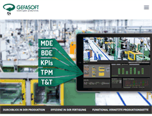 Tablet Screenshot of gefasoft.de